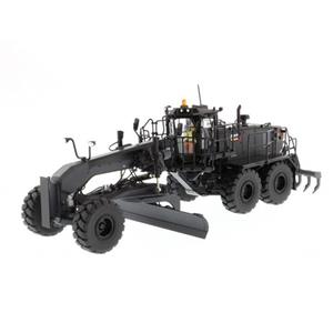 ماشین بازی دی ام مدل Special Black Finish Grader 18M3 Caterpillar 18M3  Grader Toys Car