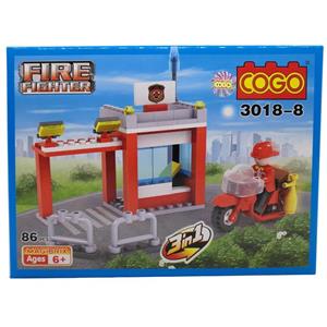 ساختنی کوگو مدل Fire Fighter 3018-8 کد KTS-010-8 Cogo Fire Fighter 3018-8 KTS-010-8 Building