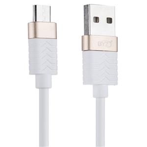 کابل تبدیل USB به microUSB بی وای زد مدل BL-655 طول 1.5 متر BYZ BL-655 USB to microUSB Cable 1.5m