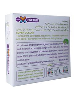  کاندوم فضایی اره ماهی ایکس دریم xdream SUPER COLLAR X Dream Super Collar Condom 1piece
