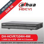 ضبط کننده ویدیویی دیجیتال DVR داهوا مدل DH-HCVR7104H-4M