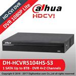 ضبط کننده ویدیویی دیجیتال DVR داهوا مدل DH-HCVR5104HS-S3
