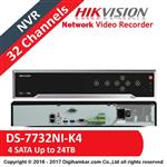 ضبط کننده ویدیویی تحت شبکه NVR هایک ویژن مدل DS-7732NI-K4