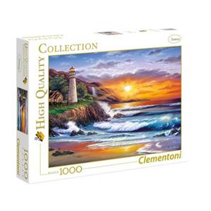 پازل 1000 تکه کلمنتونی مدل Lighthouse At Sunset Clementoni Puzzle Pcs 