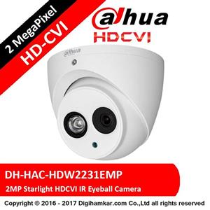 دوربین مداربسته آنالوگ دام داهوا استارلایت مدل DH-HAC-HDW2231EMP 