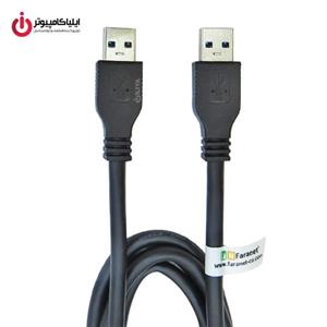 کابل لینک USB 3.0 برند فرانت مدل  FN-U3CA12 به طول 1.2 متر  Faranet  FN-U3CA12 USB 3.0 Link Cable 1.2m Faranet USB 3.0 Link Cable 1.2m