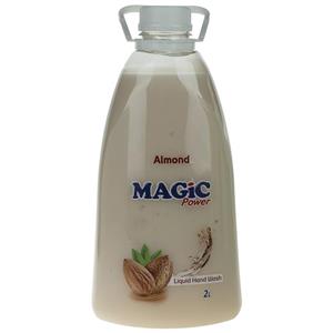 مایع دستشویی مجیک پاور مدل Almond حجم 2 لیتر Magic Power Almond Liquid Hand Wash 2L