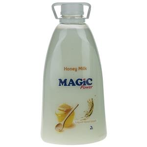 مایع دستشویی مجیک پاو مدل Honey Milk حجم 2 لیتر Magic Power Liquid Hand Wash 2L 