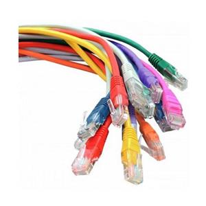 کابل شبکه CAT5E دی نت به طول 3 متر D Net Cat 5E Patch Cord 3M 