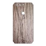 برچسب تزئینی ماهوت مدل Walnut Texture مناسب برای گوشی  OnePlus 5T