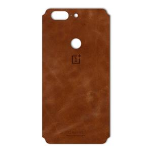 برچسب تزئینی ماهوت مدل Buffalo Leather مناسب برای گوشی OnePlus 5T MAHOOT Special Sticker for 