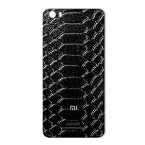 برچسب تزئینی ماهوت مدل Snake Leather مناسب برای گوشی  Xiaomi Mi5 MAHOOT Snake Leather Special Sticker for Xiaomi Mi5