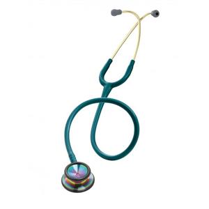 گوشی پزشکی لیتمن- Littmann مدل کلاسیک II آبی کاربنی (رنگین کمان)