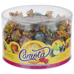 آبنبات میوه ای مغزدار فرمند مقدار 400 گرم Farmand Center Filled Fruity Candies 400gr