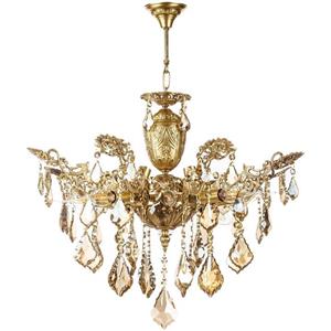 لوستر چشمه نور دوازده شعله کد4_ C2756/8 Cheshmeh Noor C2756/8_4  Flames Chandelier