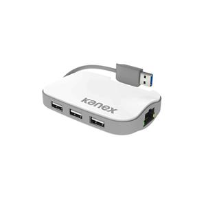 هاب سه پورت USB کنکس مدل USB3GBIT3X Kanex USB3GBIT3X USB 3 Ports Hub