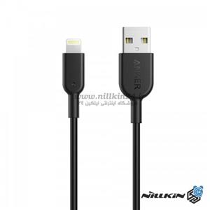 کابل شارژ انکر Anker Powerline II lightning Cable 3ft UN