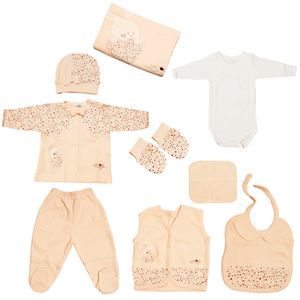 ست لباس نوزادی گایه مدل 607G Gaye   607G  Baby Clothes Set