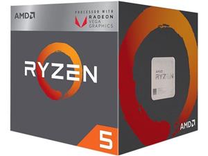 پردازنده مرکزی ای ام دی مدل Ryzen 5 2400G AMD Ryzen 5 2400G CPU