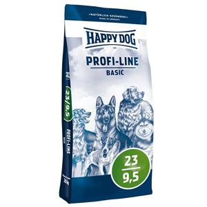 غذای خشک هپی داگ سگ با انرژی نرمال HappyDog ProfiLine 23/9.5 Basic 