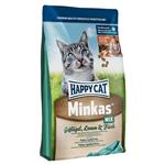 غذای خشک گربه مینکاس هپی کت مدل مخلوط 1/5 کیلوگرمی