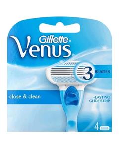 تیغ ونوس مدل سه لبه Simply Venus بسته 4 تایی Gillette Simply Venus Gillette Simply Venus 3