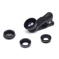 لنز لیکی کلیپسی فیش‌آی + واید/ماکرو + پلاریزه LQ-008 Lens LIEQI Fisheye + Wide Macro + CPL Lens - LQ-008