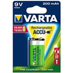 Varta 56722 Rechargeable 9V Battery 200mAh