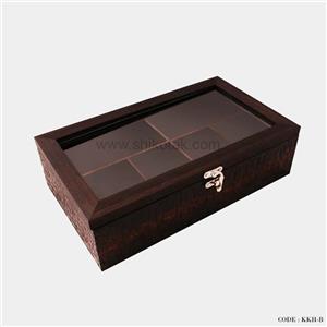 جعبه چای ام دی اف شش تایی