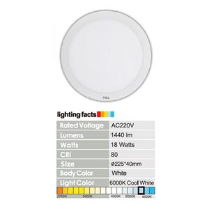  TCL LED Bulb 18 Watt 1440 lumen