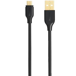 کابل تبدیل USB به microUSB أکی مدل CB-MD2 طول 2 متر Aukey CB-MD2 USB to microUSB Cable 2m