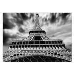 تابلو شاسی ونسونی طرح Up Close Eiffel  سایز 50x70 سانتی متر