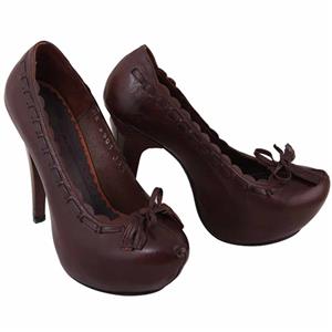 کفش چرم زنانه  شهرچرم مدل 3-39144 Leather City 39144-3 Leather Shoes For Women