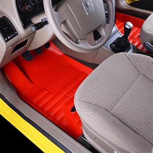 کفپوش سه بعدی چرمی خودرو بابل مناسب برای پژو پارس Babol Car 3D Vehicle Mat For Peugeot Pars