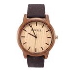 Bewell RW51B Wooden Watch for Men