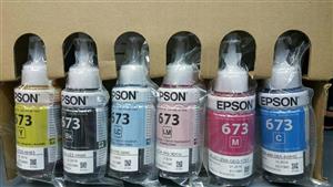   جوهر اپسون 673 شش رنگ Epson 673 Color ink