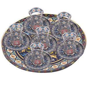 سرویس چای خوری 13 پارچه لاکچری مدل 107 Luxury Tea Set Pcs 