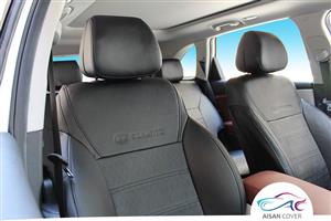  روکش صندلی چرم کیا سورنتو 2017 کد 1 برند آیسان Aisan Kia Sorento 2017 Code 1 seat Cover