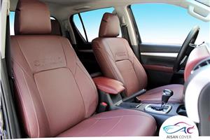  روکش صندلی چرم تویوتا هایلوکس جدید برند آیسان Aisan Toyota Hilux New  seat Cover