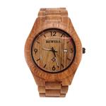 Bewell RW80 Wooden Watch for Men