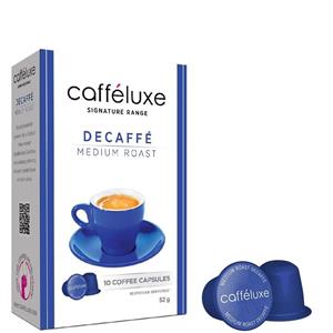 کپسول نسپرسو کافه لوکس4 جعبه  مدل Decaffe Medium Roast Caffeluxe Decaffe Medium Roast Nespresso  4 Boxes -40 Capsules