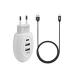 شارژر دیواری دابل سیکس مدل Fast Charger همراه با کابل USB-C