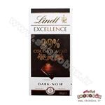 شکلات لینت تلخ 99% مدل اکسلنس | chocolate dark 99% lindt excellence