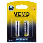 VEVO Super Life R03 AAA Battery Pack of 2