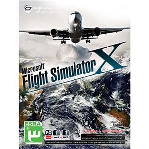 بازی کامپیوتری شبیه ساز پرواز مایکروسافت Microsoft Flight Simulator X Microsoft Flight Simulator X PC 2DVD9