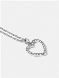 گردنبند آویز زنانه Sparkle Heart Women Pendant Sparkle Heart Necklace 