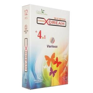 کاندوم ایکس دریم مدل Various بسته 12 عددی