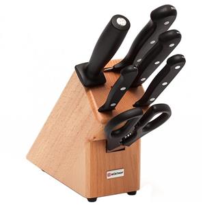 ست چاقو آشپزخانه 7 پارچه وستوف مدلGourmet 9867-3 Wusthof Gourmet 9867-3 Kitchen Knife Set