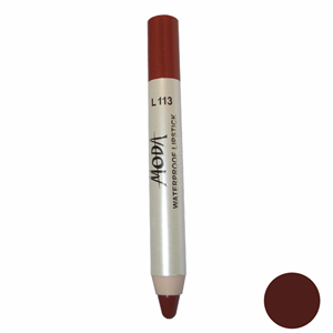  رژلب مدادی مودا مدل waterproof lipstick شماره L113