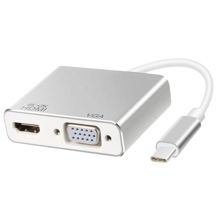U2 USB-C TO HDMI and VGA Adapter